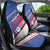 Personalized USA Cycling Car Seat Cover United States Bike Racing Lover - Wonder Print Shop