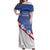 Personalized USA Cycling Off Shoulder Maxi Dress United States Bike Racing Lover - Wonder Print Shop