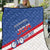 Personalized USA Cycling Quilt United States Bike Racing Lover