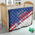 Personalized USA Cycling Quilt United States Bike Racing Lover