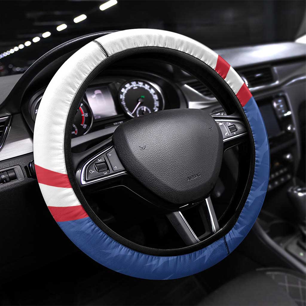 USA Cycling Steering Wheel Cover United States Bike Racing Lover