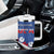 USA Cycling Tumbler With Handle United States Bike Racing Lover