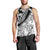 Polynesia Men Tank Top Polynesian Tropical Flowers Black Pastel Vibes - Wonder Print Shop