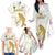 Custom Pakistan Cricket Family Matching Off Shoulder Long Sleeve Dress and Hawaiian Shirt 2023 Go Shaheens - Wonder Print Shop