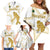 Custom Pakistan Cricket Family Matching Off Shoulder Short Dress and Hawaiian Shirt 2023 Go Shaheens - Wonder Print Shop