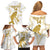 Custom Pakistan Cricket Family Matching Off Shoulder Short Dress and Hawaiian Shirt 2023 Go Shaheens - Wonder Print Shop