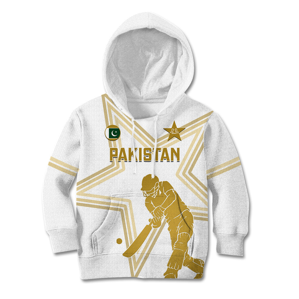 Custom Pakistan Cricket Kid Hoodie 2023 Go Shaheens - Wonder Print Shop