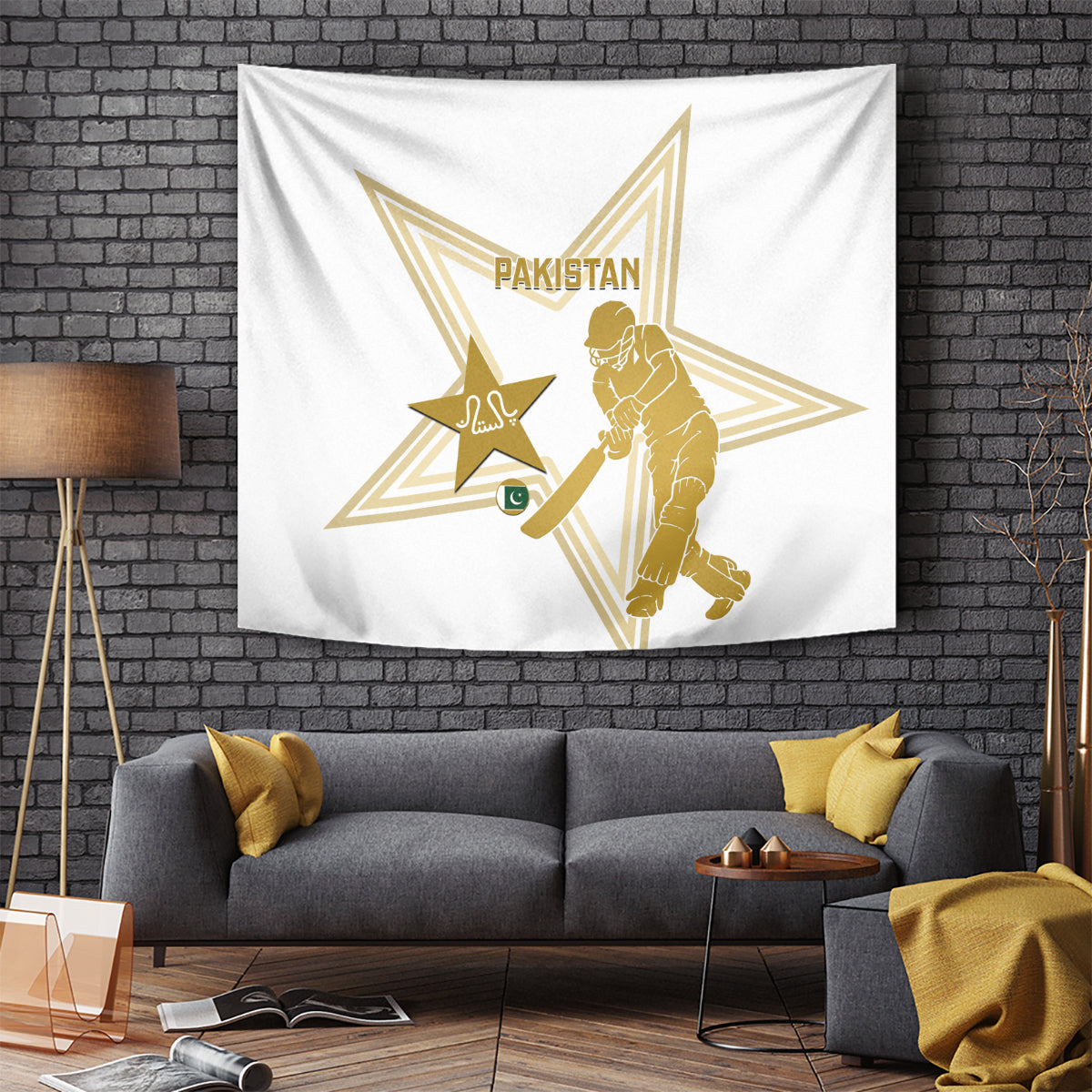 custom-pakistan-cricket-tapestry-2023-go-shaheens