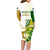 Australia And Pakistan Cricket Family Matching Long Sleeve Bodycon Dress and Hawaiian Shirt Boxing Day 2023 Test Aussie With Shaheens - Wonder Print Shop