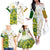 Australia And Pakistan Cricket Family Matching Off Shoulder Long Sleeve Dress and Hawaiian Shirt Boxing Day 2023 Test Aussie With Shaheens - Wonder Print Shop