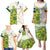 Australia And Pakistan Cricket Family Matching Puletasi Dress and Hawaiian Shirt Boxing Day 2023 Test Aussie With Shaheens - Wonder Print Shop