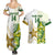 Custom Australia And Pakistan Cricket Couples Matching Summer Maxi Dress and Hawaiian Shirt Boxing Day 2023 Test Aussie With Shaheens - Wonder Print Shop