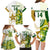 Custom Australia And Pakistan Cricket Family Matching Long Sleeve Bodycon Dress and Hawaiian Shirt Boxing Day 2023 Test Aussie With Shaheens - Wonder Print Shop