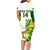 Custom Australia And Pakistan Cricket Family Matching Long Sleeve Bodycon Dress and Hawaiian Shirt Boxing Day 2023 Test Aussie With Shaheens - Wonder Print Shop