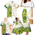 Custom Australia And Pakistan Cricket Family Matching Mermaid Dress and Hawaiian Shirt Boxing Day 2023 Test Aussie With Shaheens - Wonder Print Shop