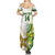 Custom Australia And Pakistan Cricket Family Matching Summer Maxi Dress and Hawaiian Shirt Boxing Day 2023 Test Aussie With Shaheens - Wonder Print Shop