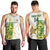 Custom Australia And Pakistan Cricket Men Tank Top Boxing Day 2023 Test Aussie With Shaheens - Wonder Print Shop