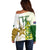 Custom Australia And Pakistan Cricket Off Shoulder Sweater Boxing Day 2023 Test Aussie With Shaheens - Wonder Print Shop