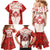 Christmas Canada Hockey Family Matching Mermaid Dress and Hawaiian Shirt Merry Hockey-Mas Maple Leaves Pattern - Wonder Print Shop