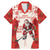 Christmas Canada Hockey Family Matching Mermaid Dress and Hawaiian Shirt Merry Hockey-Mas Maple Leaves Pattern - Wonder Print Shop