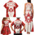 Christmas Canada Hockey Family Matching Tank Maxi Dress and Hawaiian Shirt Merry Hockey-Mas Maple Leaves Pattern - Wonder Print Shop