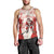 Christmas Canada Hockey Men Tank Top Merry Hockey-Mas Maple Leaves Pattern - Wonder Print Shop