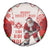 Christmas Canada Hockey Spare Tire Cover Merry Hockey-Mas Maple Leaves Pattern