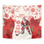 Christmas Canada Hockey Tapestry Merry Hockey-Mas Maple Leaves Pattern