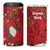 Christmas Canada 4 in 1 Can Cooler Tumbler Joyeux Noel - Caribou With Maple Leaf - Wonder Print Shop