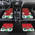 Christmas Canada Car Mats Joyeux Noel - Caribou With Maple Leaf - Wonder Print Shop