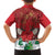 Christmas Canada Family Matching Puletasi and Hawaiian Shirt Joyeux Noel - Caribou With Maple Leaf - Wonder Print Shop