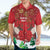 Christmas Canada Hawaiian Shirt Joyeux Noel - Caribou With Maple Leaf - Wonder Print Shop