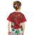 Christmas Canada Kid T Shirt Joyeux Noel - Caribou With Maple Leaf - Wonder Print Shop