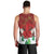 Christmas Canada Men Tank Top Joyeux Noel - Caribou With Maple Leaf - Wonder Print Shop