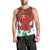 Christmas Canada Men Tank Top Joyeux Noel - Caribou With Maple Leaf - Wonder Print Shop