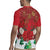 Christmas Canada Rugby Jersey Joyeux Noel - Caribou With Maple Leaf