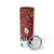 Christmas Canada Skinny Tumbler Joyeux Noel - Caribou With Maple Leaf