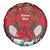 Christmas Canada Spare Tire Cover Joyeux Noel - Caribou With Maple Leaf