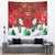 Christmas Canada Tapestry Joyeux Noel - Caribou With Maple Leaf