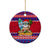 Custom Guam Christmas Ceramic Ornament Guaman Santas Felis Pasgua - Wonder Print Shop