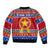 Custom Philippines Christmas Bomber Jacket Filipino Parol Maligayang Pasko - Wonder Print Shop