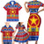 Custom Philippines Christmas Family Matching Short Sleeve Bodycon Dress and Hawaiian Shirt Filipino Parol Maligayang Pasko - Wonder Print Shop