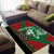 Kenya Rugby Custom Area Rug Go Lionesses - African Pattern - Wonder Print Shop