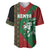 Kenya Rugby Custom Baseball Jersey Go Lionesses - African Pattern - Wonder Print Shop