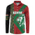 Kenya Rugby Custom Button Sweatshirt Go Lionesses - African Pattern - Wonder Print Shop