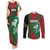 Kenya Rugby Custom Couples Matching Tank Maxi Dress and Long Sleeve Button Shirt Go Lionesses - African Pattern - Wonder Print Shop