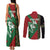 Kenya Rugby Custom Couples Matching Tank Maxi Dress and Long Sleeve Button Shirt Go Lionesses - African Pattern - Wonder Print Shop