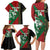 Kenya Rugby Custom Family Matching Long Sleeve Bodycon Dress and Hawaiian Shirt Go Lionesses - African Pattern - Wonder Print Shop