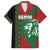 Kenya Rugby Custom Family Matching Long Sleeve Bodycon Dress and Hawaiian Shirt Go Lionesses - African Pattern - Wonder Print Shop