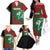 Kenya Rugby Custom Family Matching Off The Shoulder Long Sleeve Dress and Hawaiian Shirt Go Lionesses - African Pattern - Wonder Print Shop